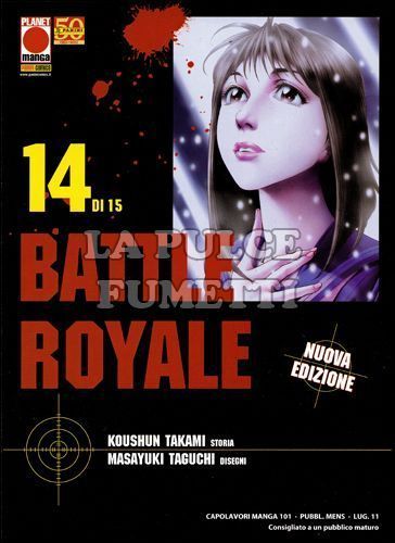 CAPOLAVORI MANGA #   101 - BATTLE ROYALE 14